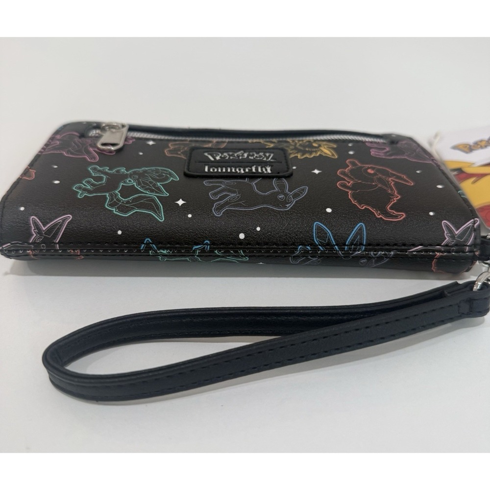 NWT Loungefly Pokemon Eevee Eeveelution Constellations Zipper Wallet - Picture 3 of 7